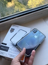 Чехол противоударный ZAGG Gear4 Piccadilly D3O для Iphone X/XS/10 (5.8") Black + Прозрачный фото от покупателей 6