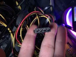 Переходник питания MOLEX (молекс) 4 pin -> 3 pin для кулера fan кулер кабель питание cooler (528894786) Разноцветный