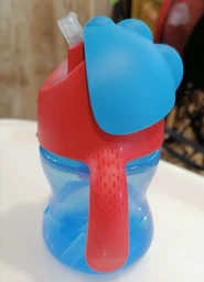 Дитяча пляшечка-поїльник із трубочкою Philips Avent 260мл від 9 місяців Синій (SCF796/01) фото від покупців 9