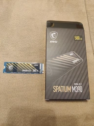 SSD накопичувач MSI Spatium M390 500 GB M.2 (S78-440K170-P83) фото від покупців 15