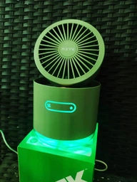 Вентилятор с увлажнением аккумуляторный RZTK Multi Fan White