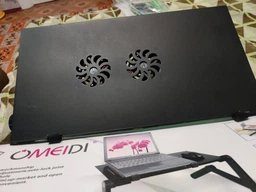 Столик Трансформер Для Ноутбука Laptop Table T6 с большим кулером и подставкой для мышки