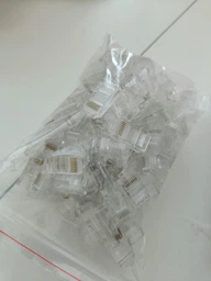 Конектори мережеві Kingda RJ45, 8p8c, UTP, cat.5e, WT-6002A-SOLID