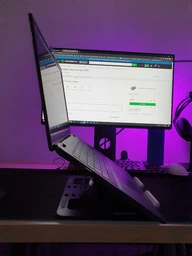 Подставка складная для ноутбука,планшета и книг Laptop Stand S155 Черная фото от покупателей 3