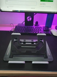 Подставка складная для ноутбука,планшета и книг Laptop Stand S155 Черная