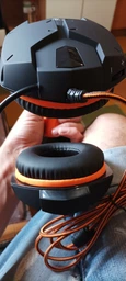 Наушники REAL-EL GDX-7700 SURROUND 7.1 black-orange фото від покупців 4