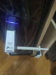 Wi-Fi адаптер TP-LINK TL-WN722N WiFi4 / 150 Мбит/с / USB фото от покупателей 17
