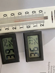 Цифровой гигрометр и термометр с ЖК дисплеем LCD -50 ~ 70° C градусник влагомер FY-11 (611947927) Черный фото от покупателей 5
