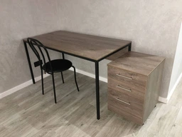 Письменный стол Loft design L-3p Дуб Борас фото от покупателей 11