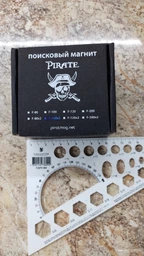Пошуковий магніт Pirate F100х2 двосторонній (120 кг) фото від покупців 4