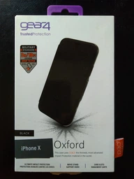 Чохол-книжка GEAR4 Oxford Folio для Iphone X/XS Black протиударний з відділенням для кредитних карт/прав фото від покупців 5