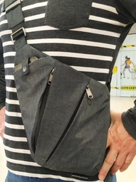 Сумка Cross Body Grey