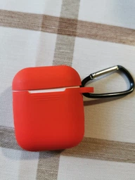 Футляр для навушників Airpods 1/2 With Lock Чорний фото від покупців 5