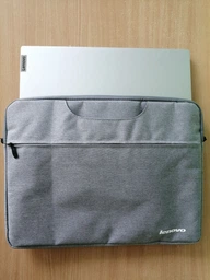 Сумка чехол для ноутбука Lenovo Леново 15,6" Cерая ( код: IBN007S4 ) фото от покупателей 2