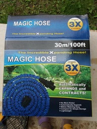 Садовый шланг для полива растягивающийся 60 м X-Hose с распылителем SRU-27