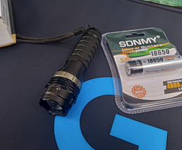 Підствольний ліхтар Police + Посилений акумулятор SDNMY 18650 4800 mAh фото від покупців 1