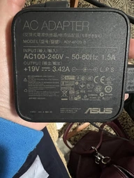 Блок питания для ноутбука Asus 3.42A 19V 5.5x2.5 блок живлення асус зарядка 65W (1237167490) зарядное устройство зарядка фото от покупателей 13
