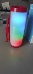 Bluetooth колонка з LED підсвічуванням TG-157 Red фото від покупців 1
