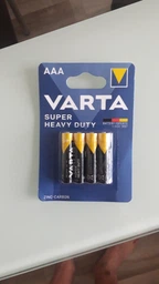 Батарейка Varta Superlife AAA BLI 4 Zinc-carbon (02003101414) фото от покупателей 1
