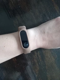 Силиконовый ремешок MRK для фитнес браслета Xiaomi Mi Band 2 Синий (mrk21042072) фото от покупателей 3