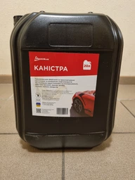 Канистра пластиковая Poputchik универсальная 10 л Черная (10624-IS) фото от покупателей 4