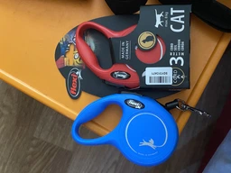 Поводок-рулетка Flexi Cat трос XS 3 м Красный (4000498023402) фото от покупателей 1