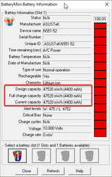 Аккумулятор для ноутбука Asus A32N1405 ROG G551 10.8V Black 5000mAh Original PRC фото от покупателей 2