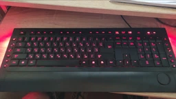 Клавиатура проводная HQ-Tech KB-327F USB, 3 цвета подсветки символов с плавной регулировкой(Red/Green/Yellow), UA/EN раскладка, мультимедийная