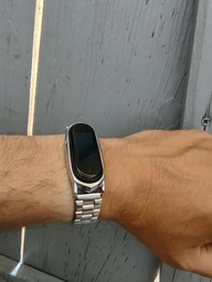 Металлический ремешок Primo Mijobs для фитнес-браслета Xiaomi Mi Band 4 - Black фото от покупателей 1