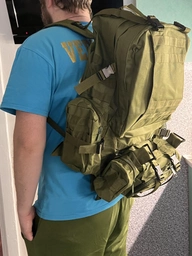 Рюкзак тактический штурмовой зсу 50 л, рюкзак военный камуфляж олива, походный тактический рюкзак ВСУ фото от покупателей 1