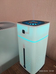 Увлажнитель воздуха LOSSO H-40 1л, USB диффузор белый фото от покупателей 4