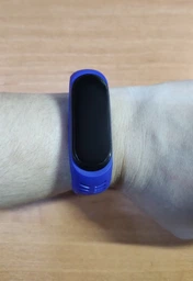 Тканевый монобраслет Braided Solo Loop MRK для фитнес браслета Xiaomi Mi Band 6/5/4/3 (S) 150mm бело-розовый (mrk3030) фото от покупателей 4