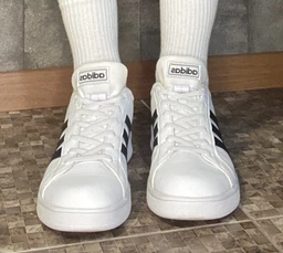 Еластичні плоскі шнурки для взуття FASTLACES T25-2 White фото від покупців 1