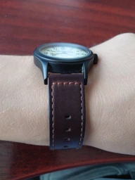 Ремінець миланская петля 20мм універсальний Milanese loop Браслет Чорний BeWatch (1010201) фото від покупців 3