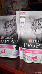 Purina Pro Plan Cat Adult Delicate Turkey сухой корм для кошек с чувствительным пищеварением 1,5 кг фото от покупателей 10