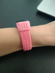 Ремінець ArmorStandart Braided Solo Loop для Xiaomi Mi Band 7/6/5/4 Size M Blue (ARM58764)