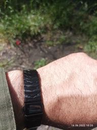 Ремінець MiJobs V-shape металевий для Xiaomi Mi Band 5/6/4/3 Silver (mrk0002) фото від покупців 2