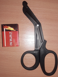 Тактичні медичні ножиці, ножиці парамедичні, чорного кольору, TTM-01 A №1 фото від покупців 10