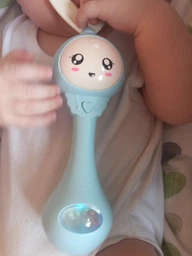 Інтерактивне музичне брязкальце Baby Molar Rattle sobebear YL 5505 прорізувач для зубів Зайчик рожевий фото от покупателей 11
