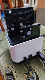 Док станція Blueendless HD05 для HDD SSD 2.5" 3.5" SATA III USB3.0 з функцією клонування фото від покупців 10