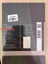 Записная книга Недатированная Moleskine PRO Pad 13 х 21 см 192 страницы Чёрная (8058647620916)