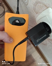 Зарядное устройство Grand-X CH-15T 5 В 2.1 A USB с защитой от перегрузки + USB Type-C Black фото от покупателей 10