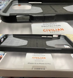 Чохол мілітарі протиударний UAG Civilian 11235D113333 (Original) для Iphone 12/12 Pro (6.1") Silver фото від покупців 3