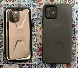 Чохол мілітарі протиударний UAG Civilian 11235D113333 (Original) для Iphone 12/12 Pro (6.1") Silver фото від покупців 2