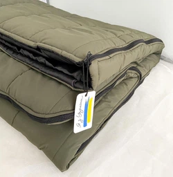 Спальный мешок одеяло IVN basic с компрессионным мешком Olive (IV-200SP) фото от покупателей 4