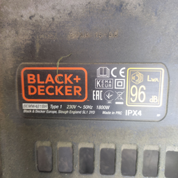 Газонокосилка Black+Decker BEMW481BH