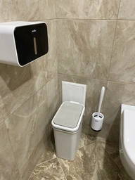 Ведро для мусора MBM HOME BIN-04 15L GRAY пластиковое серое фото от покупателей 2