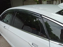 Дефлекторы окон (ветровики) с хромом FORD FUSION USA 2013-2020 фото от покупателей 2