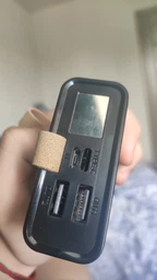 Повербанк 30000mAh BOROFONE BJ18A з ліхтарем та дисплеєм |2USB/Type-C, 2A| Чорний фото від покупців 8