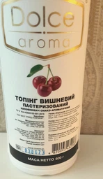 Топінг Dolce aroma Вишневый 0.6 л (4820093482066)